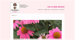 Desktop Screenshot of marjacnursery.com