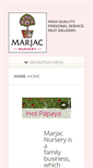 Mobile Screenshot of marjacnursery.com