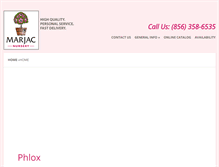 Tablet Screenshot of marjacnursery.com
